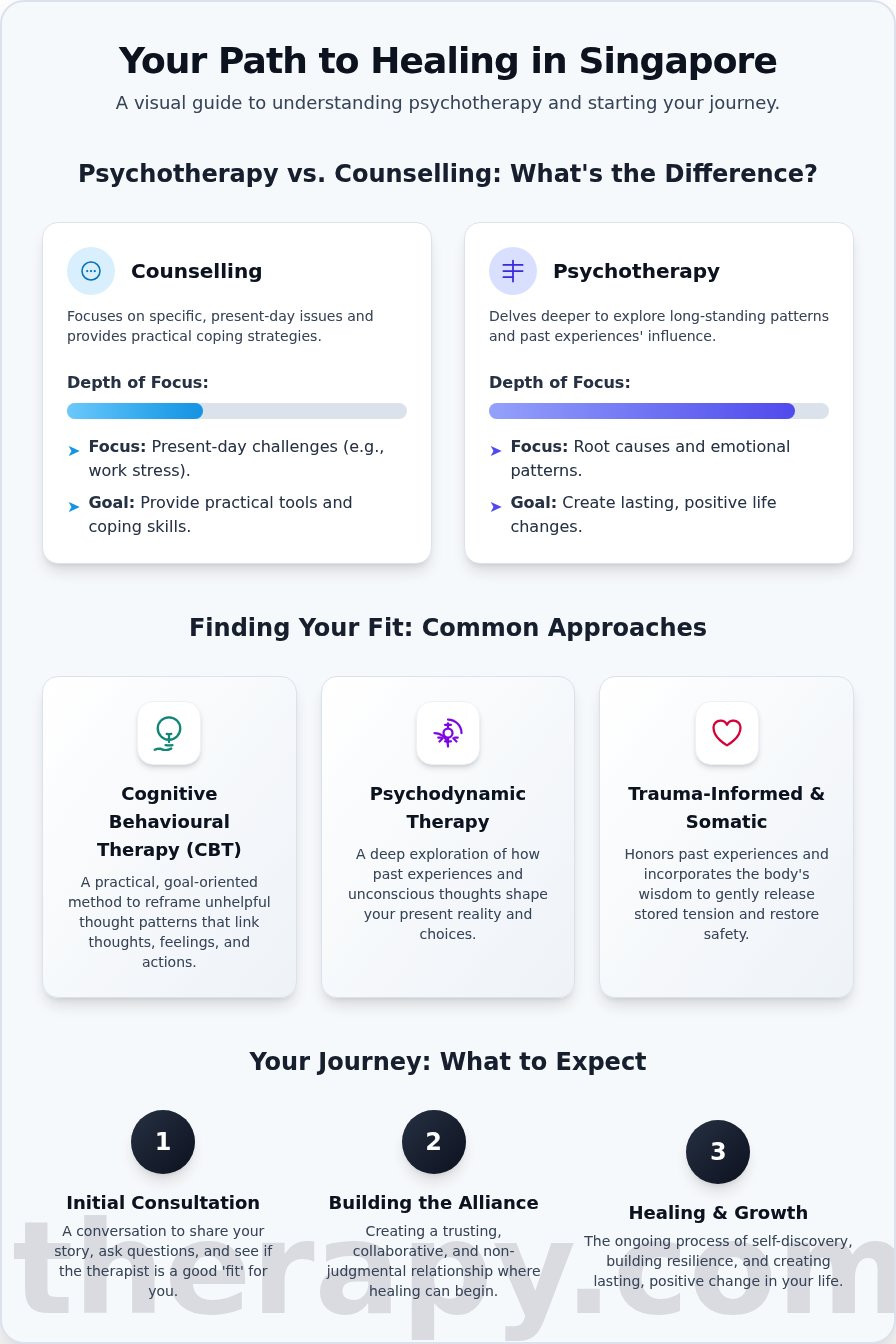Psychotherapy in Singapore: A Gentle Guide to Starting Your Journey