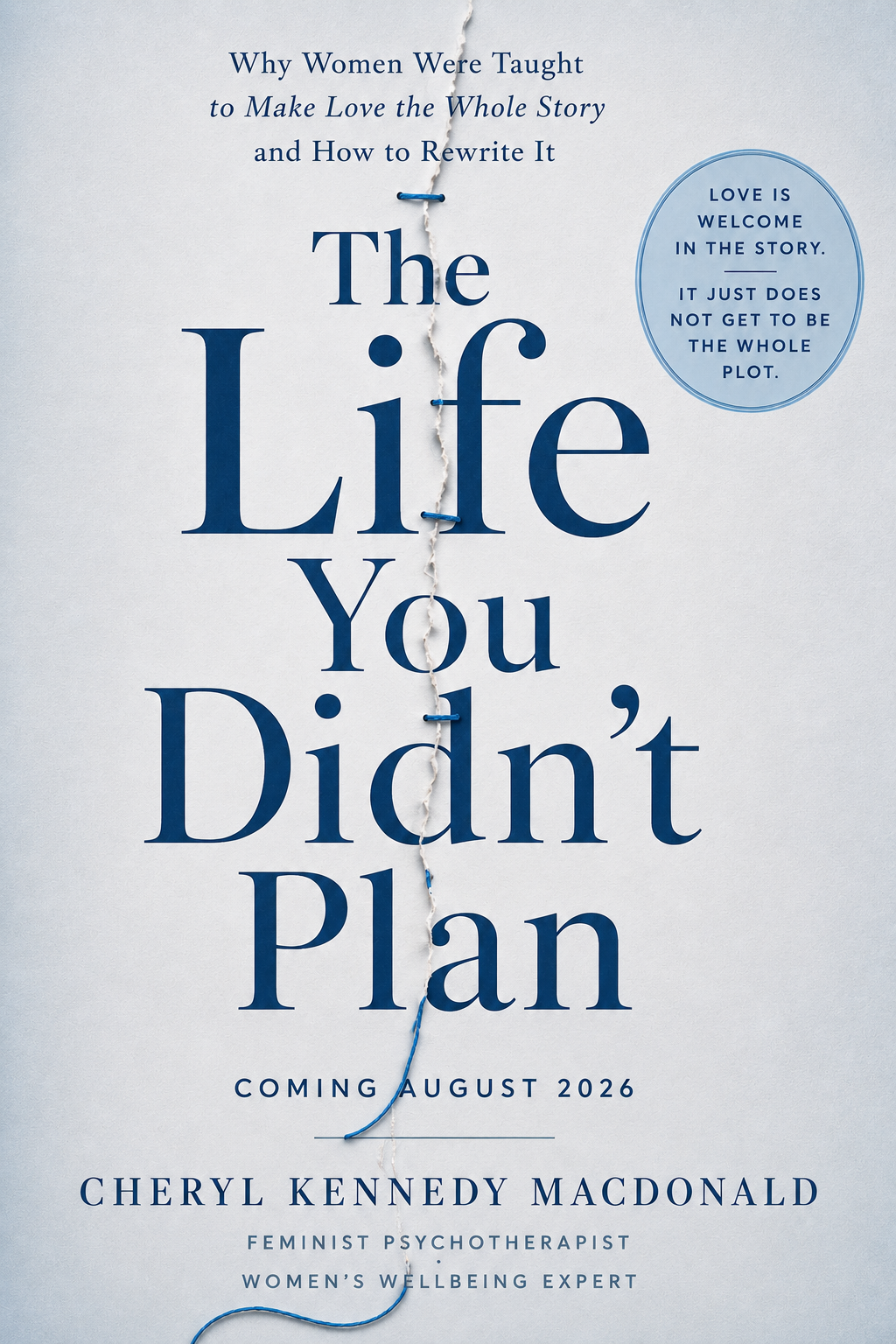 The Life You Didn't Plan – book cover