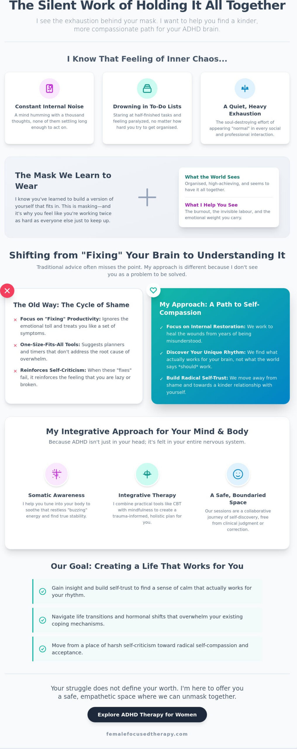 Finding Calm in the Chaos: ADHD Therapy for Women in Singapore