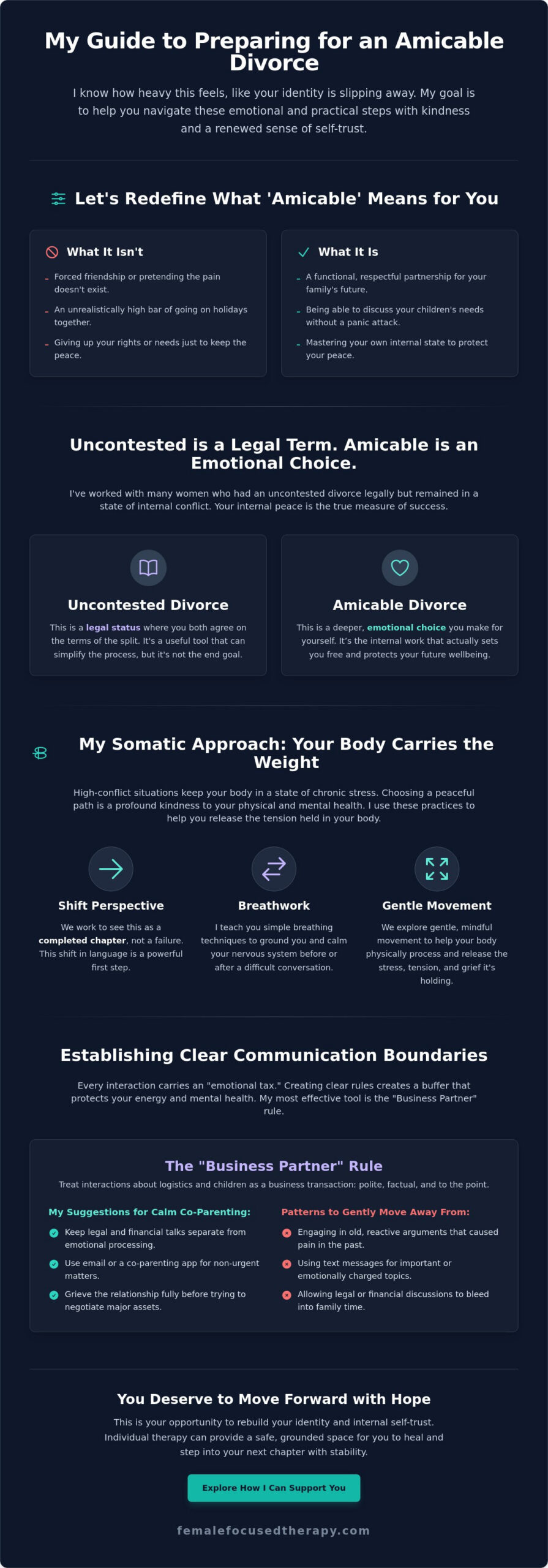 Preparing for an Amicable Divorce: Finding Peace in the Transition