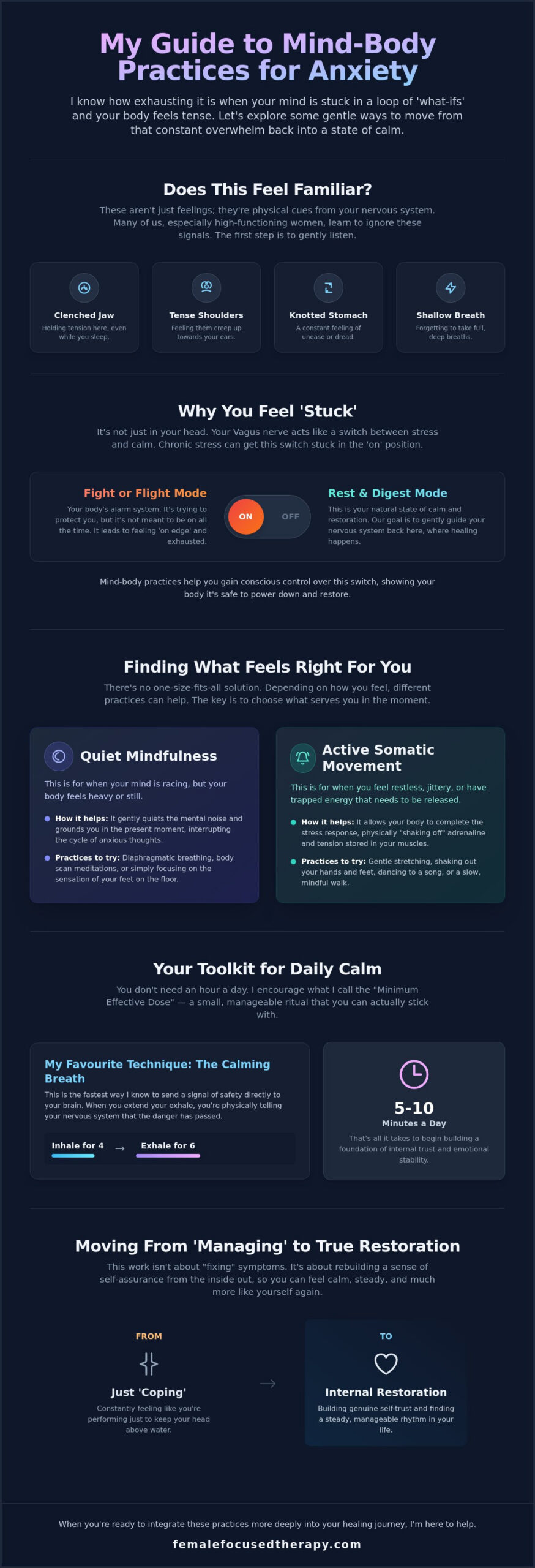 Mind-Body Practices That Help Women Reduce Anxiety and Rebuild Internal Trust