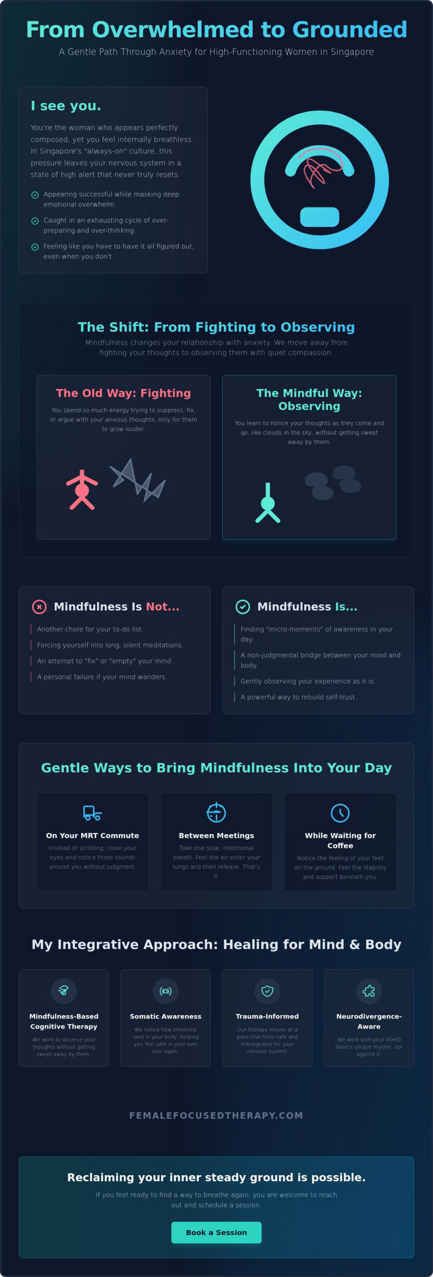 Finding Calm: Mindfulness Therapy for Your Anxiety in Singapore