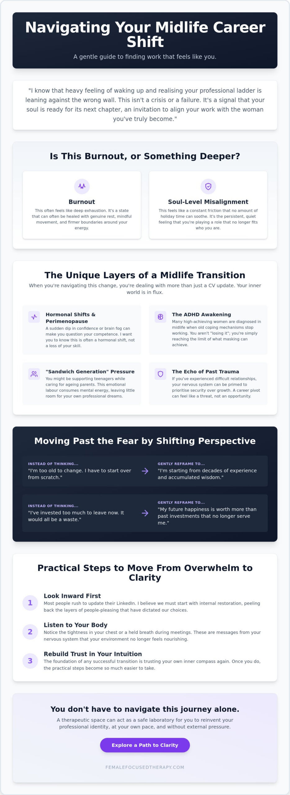 Navigating Career Change in Midlife: A Path to Your Authentic Self