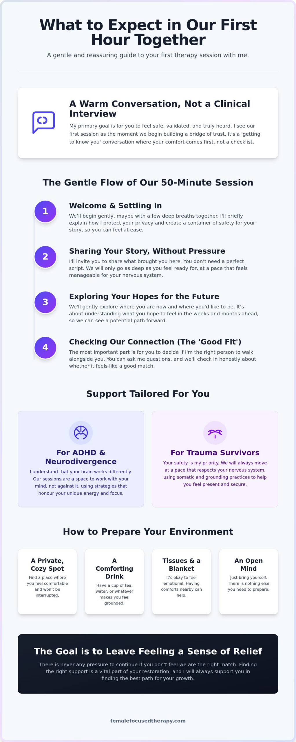 Stepping Into the Room: What to Expect in Your First Therapy Session